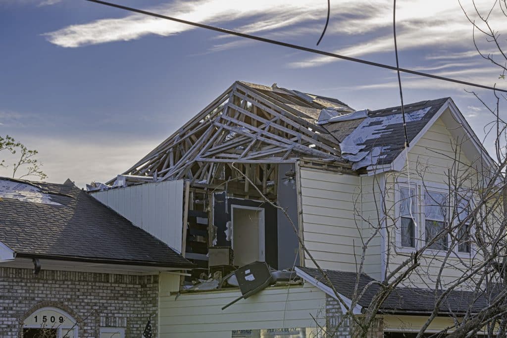 hurricane michael house damage